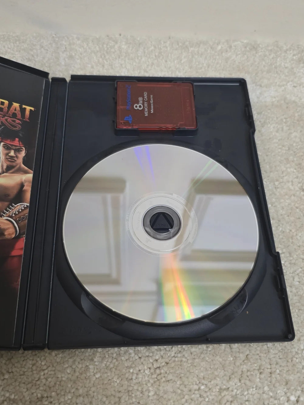 Sony Mortal Kombat: Shaolin Monks - Black/Red Game Case